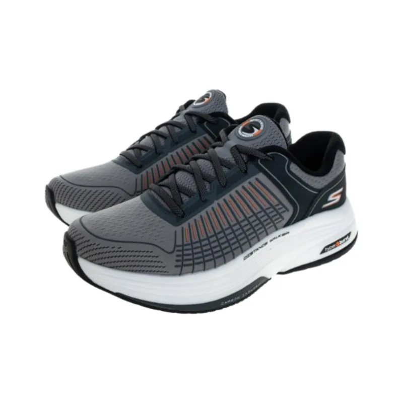 Skechers Go Walk Distance Walker Running Shoes Men Low Top Gray-2