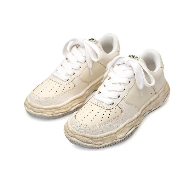 MIHARA YASUHIRO Wayne Metallic effect Sneakers-5