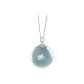 Blue Water Peaceful Buckle Necklace
