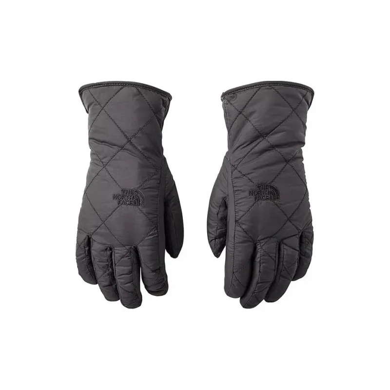 THE NORTH FACE Knit Gloves Women's Brown/Black-2