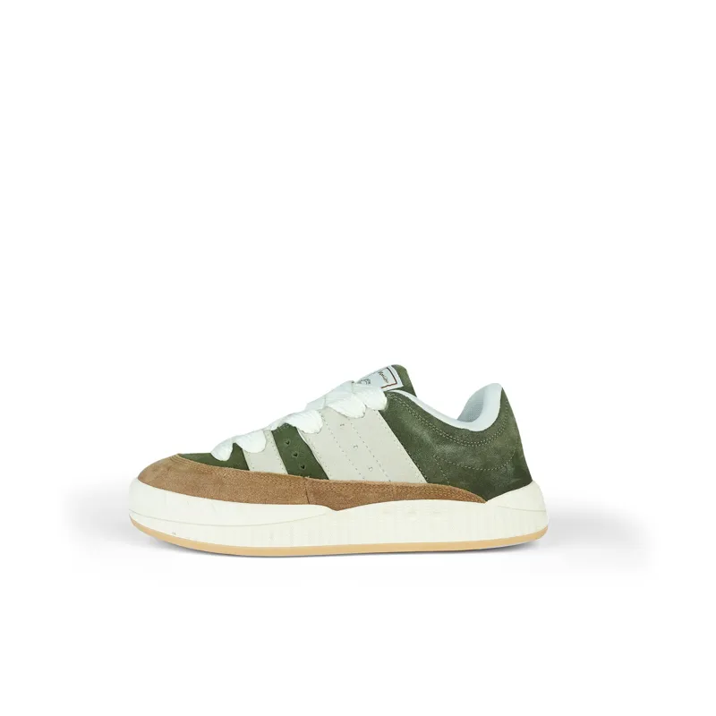Varib Anti-Slip Wear-Resistant Low-Top Casual Shoes Unisex Green-0