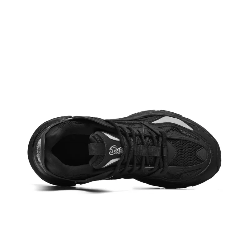 BASLS Moon Exploration Collection Trendy Versatile Low Top Chunky Sneakers Unisex-38