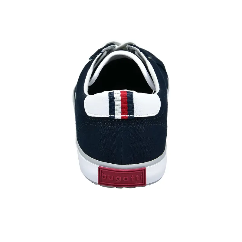 Bugatti Low-Top Skateboard Shoes Men's Marine Blue-3