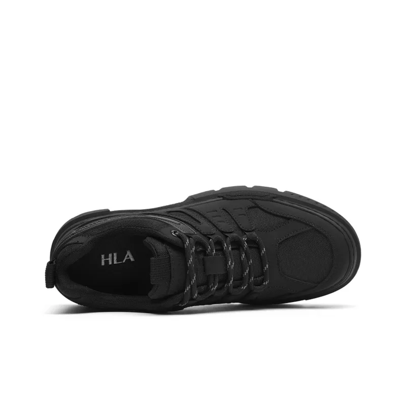 HLA Work Boots Men Low Top Black-7