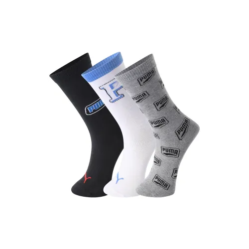 PUMA Knee-High Socks Unisex 3 Pack