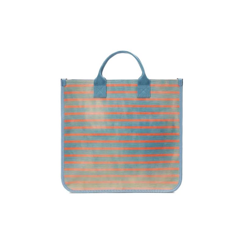 GUCCI Peter Rabbit™ Collaboration Canvas Tote Bag Shopping Bag Handbag Kids' Orange & Light Blue-3