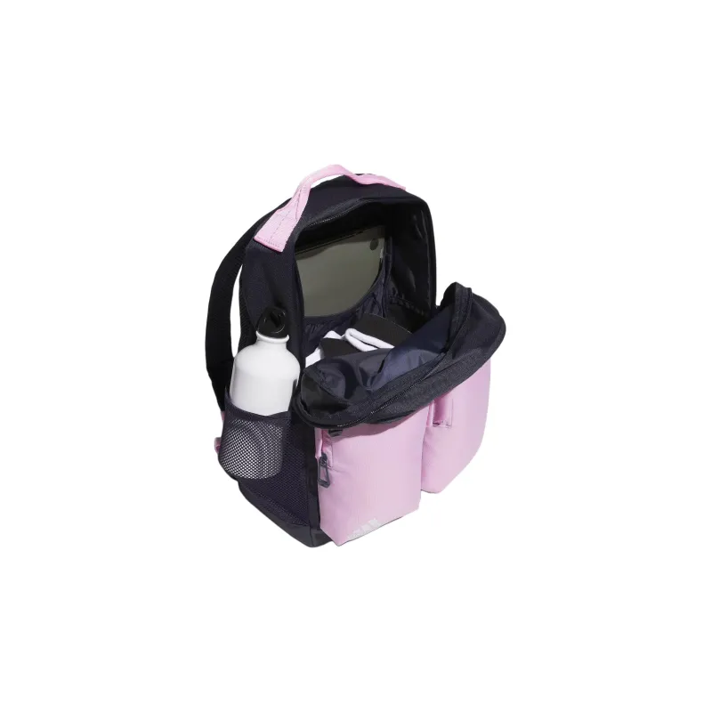 Adidas Polyester Backpack Women's Black & Pink-3