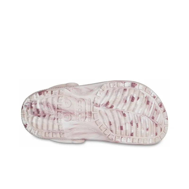 Crocs Classic Marbled Clogs 'White Pink'-5