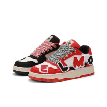 SESAME STREET Mid Top Stylish Skateboarding Shoes Unisex Box