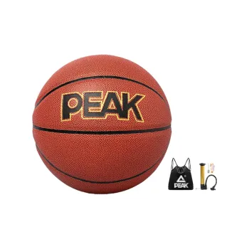 PEAK PU Basketball Brown Size 7 Training Unisex