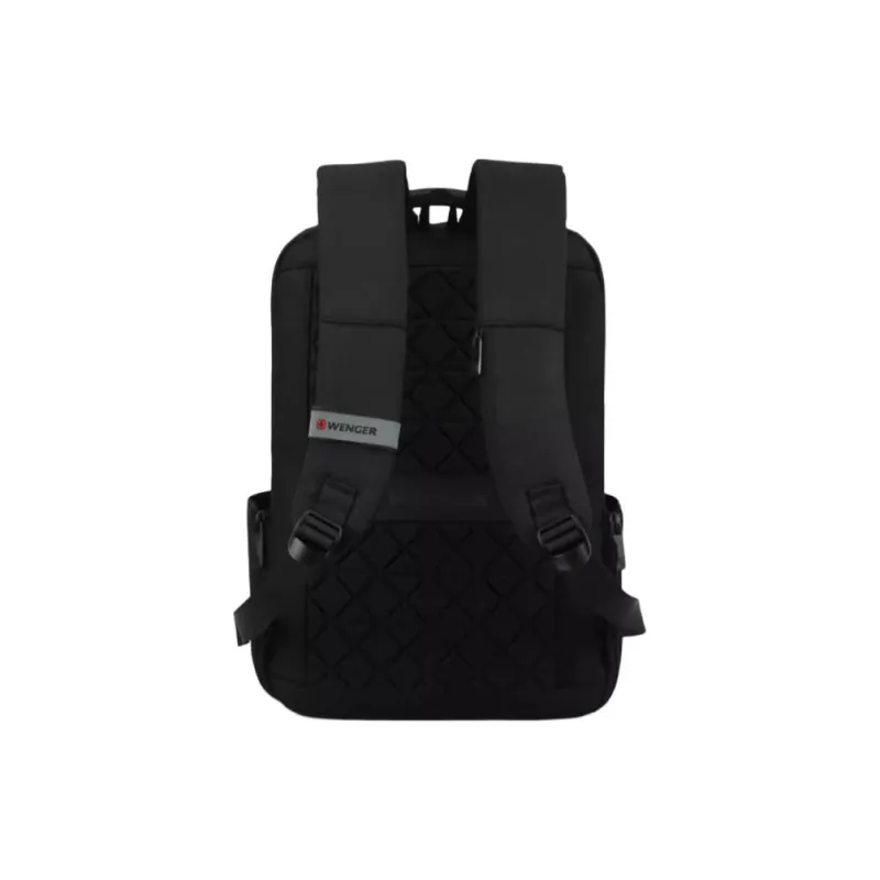 Wenger Polyester Laptop Backpack Large Size Men's Black-2