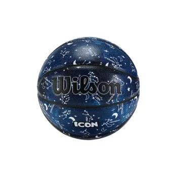 Wilson ICON Series PU Basketball Starry Blue Size 5 7 Size Training Unisex