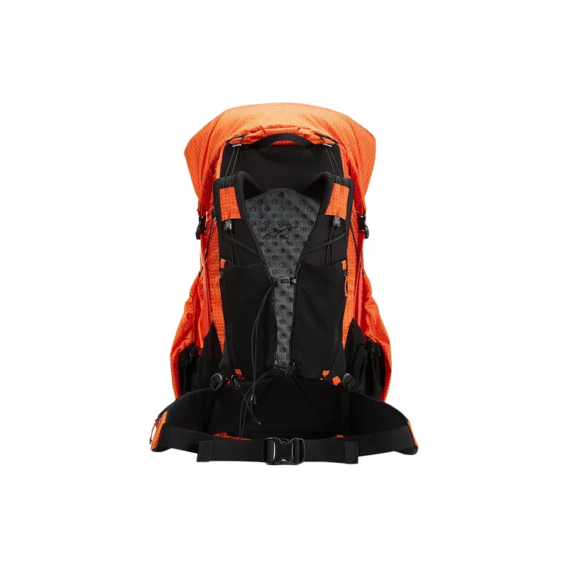 Arcteryx Nylon Outdoor Mountaineering Bag Backpack Regular Men's Orange-3