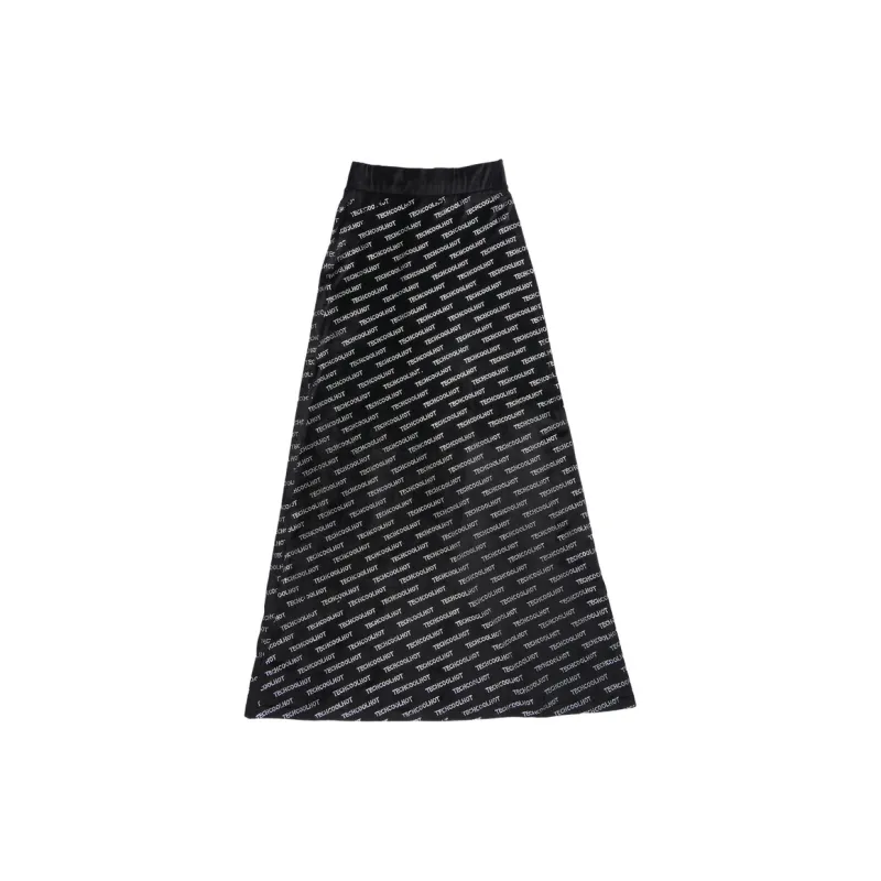 TCH Casual Long Skirts Women's Black-1