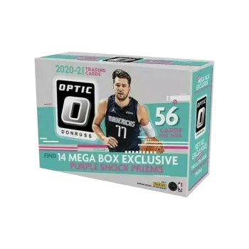 PANINI 2020-21 PANINI Donruss Optic Basketball Mega Box Purple Shock Prizms 4x Lot