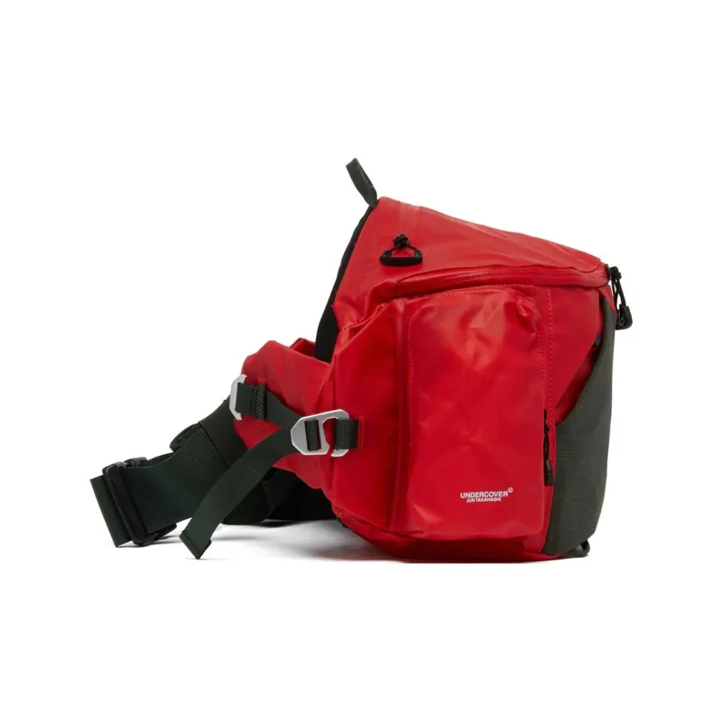 THE NORTH FACE X Undercover Soukuu Waistpack 'Dark Cedar Green/High Risk Red'-2