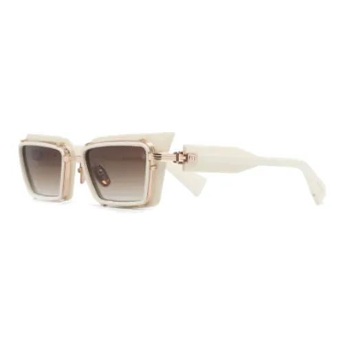 BALMAIN Eyewear Admirable Rectangle-frame Sunglasses