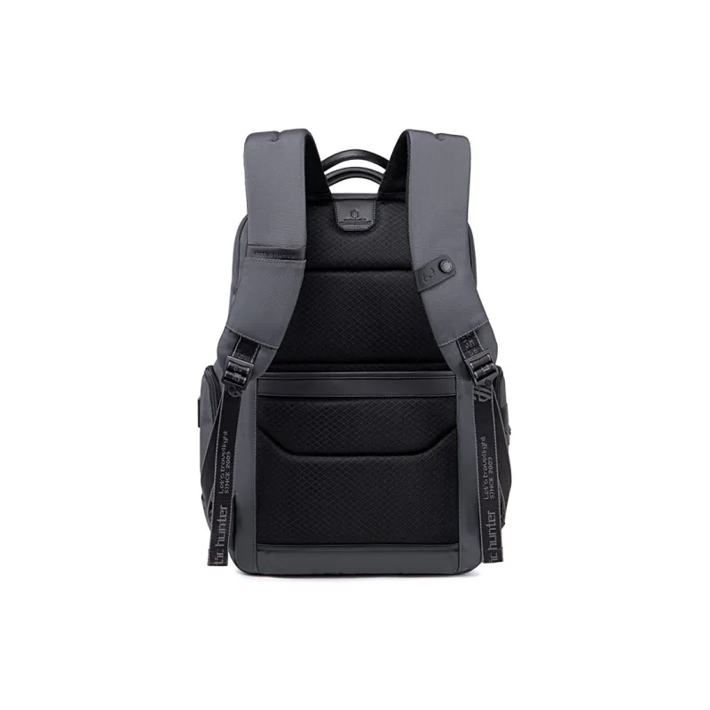 ARCTIC HUNTER Polyester Backpack Large Size Men's Black/Gray/Blue-7