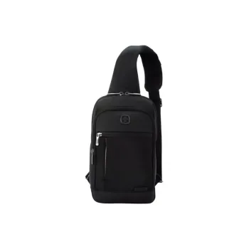 Wenger Polyamide Shoulder Bag Crossbody Bag Sling Bags Small Size Men's Black