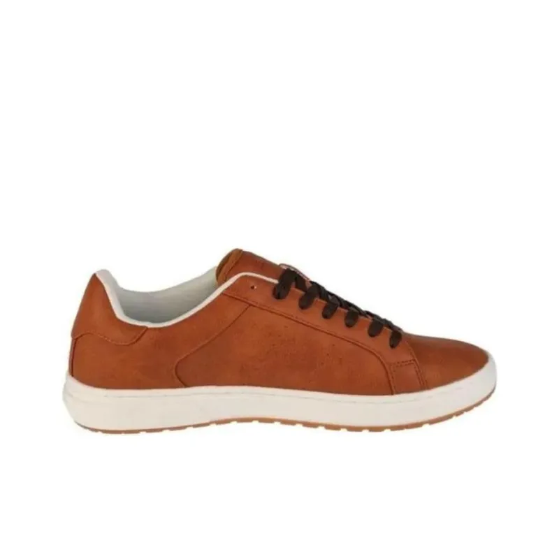 Levi's Shock Absorbers With Abrasion Resistant And Slip Resistant Properties Low Top Casual Shoes Men's Brown-1