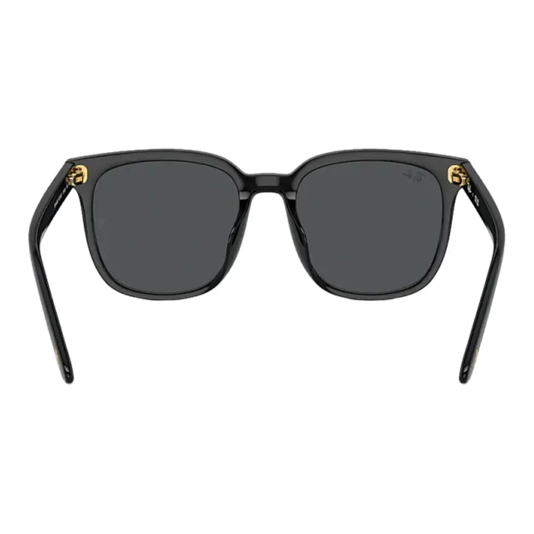 RayBan Injection Molded Square Sunglasses Unisex Black-4