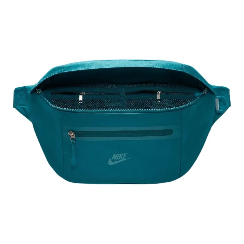 Nike Fabric One Shoulder Crossbody Fanny Pack Regular Unisex Crystal Hole Cyan Aggregated Mineral Cyan-3