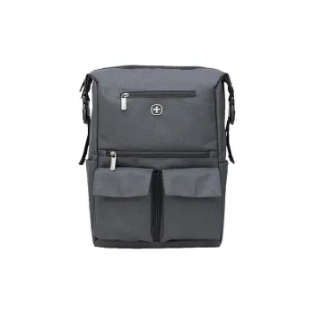 Wenger Polyester Backpack Large Size Men's Gray
