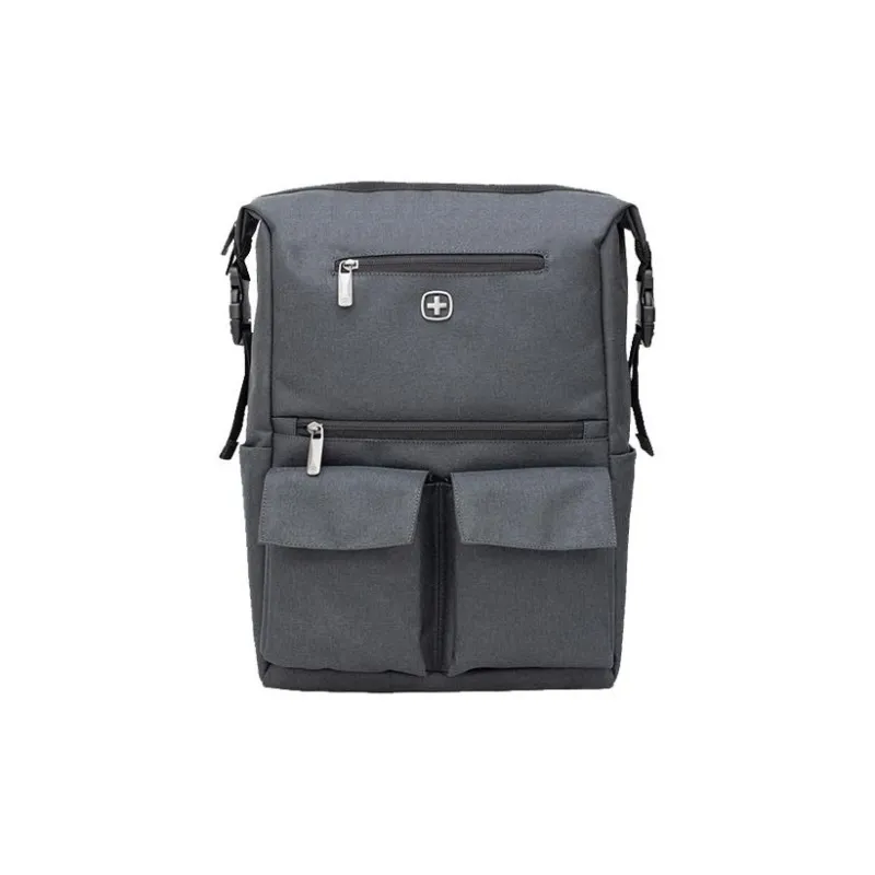 Wenger Polyester Backpack Large Size Men's Gray-0