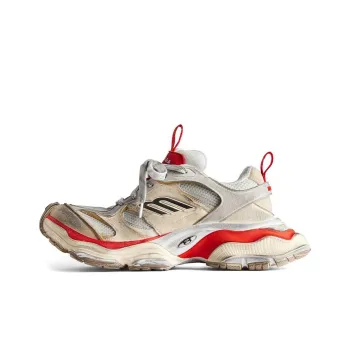 Balenciaga Cargo Sneaker 'Worn Out   Beige Red'