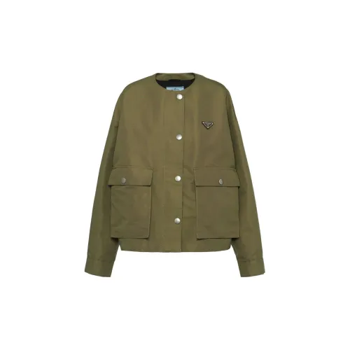 PRADA Jackets Women's Green