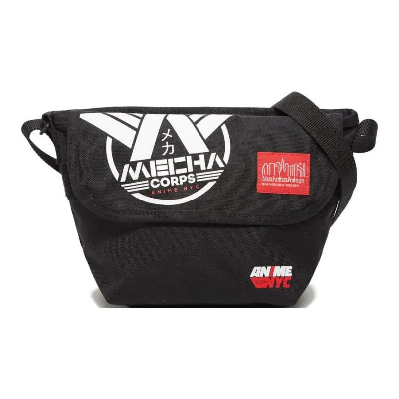 Manhattan Portage CORDURA Classic Fabric Messenger Bag Crossbody Bag Shoulder Bag Unisex Black-0