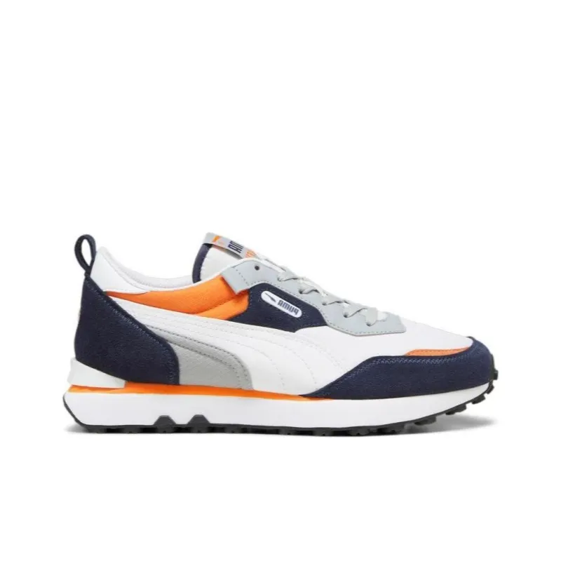 PUMA Rider FV 'Future Vintage Cushioned Slip-Resistant Low-Top Casual Shoes Unisex Blue White Orange-1