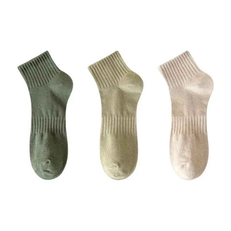 MIIOW Mid Calf Socks Men's 3 Pack-1