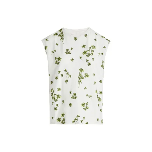 GIAMBATTISTA VALLI Jardin Du Cap-embroidery Cotton Top