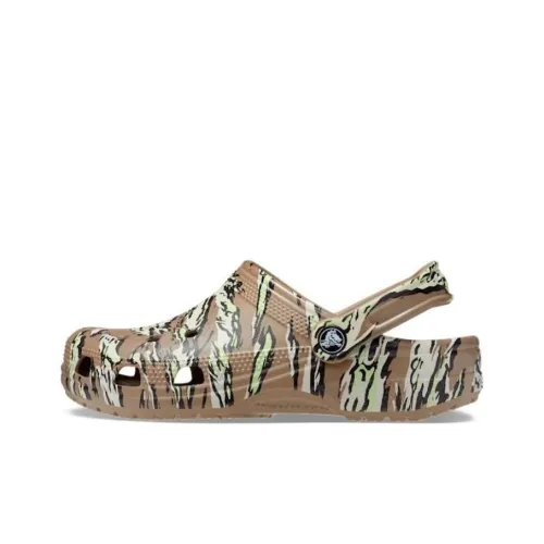 Crocs Unisex Classic Printed Camo Clog Clogs Unisex Brown