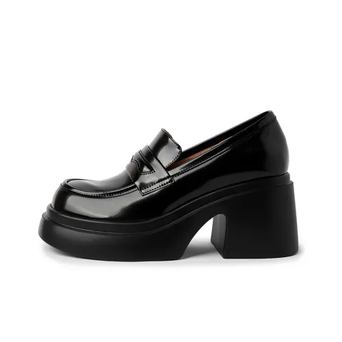 Five-nine Dan seven Loafers Women's Black