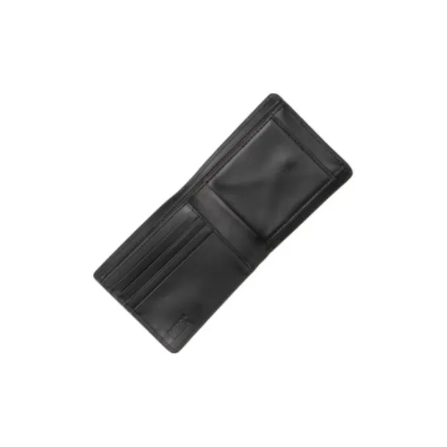 DIESEL Cow Leather Wallet Small Size Men's Black-2