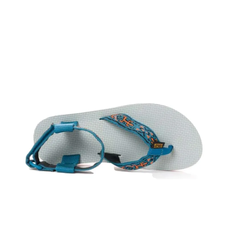 Teva Original Beach Sandals Men's Lizard Blue-2
