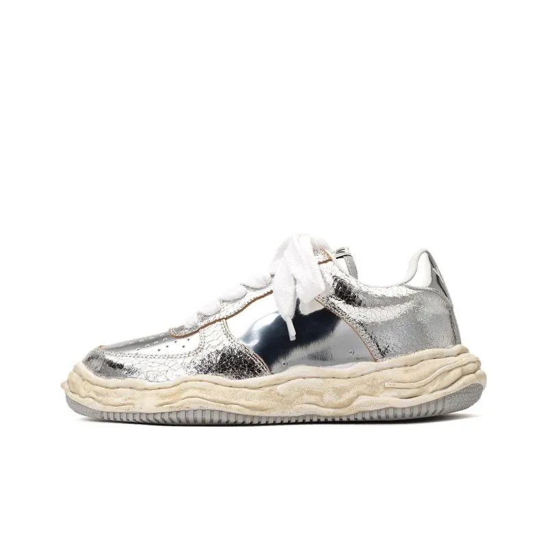MIHARA YASUHIRO Wayne Metallic effect Sneakers-6