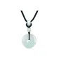 Fortune Peaceful Buckle Pendant, Black Cord