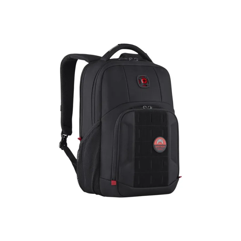 Wenger Fabric Backpack Large Size Unisex Black-1