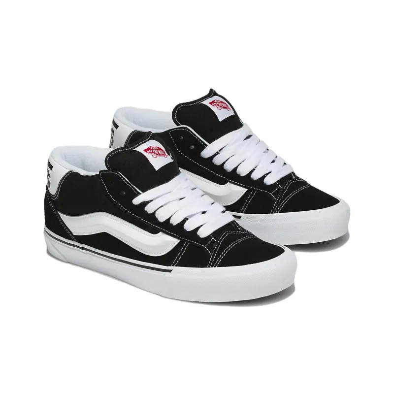 Vans Knu Mid 'Black White'-2