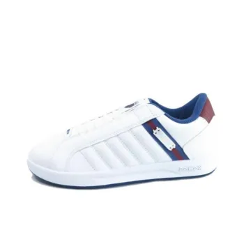 KSWISS Lundahl Slip-On S CMF Cushioning Wear-Resistant Low-Top Running Shoes Men's White