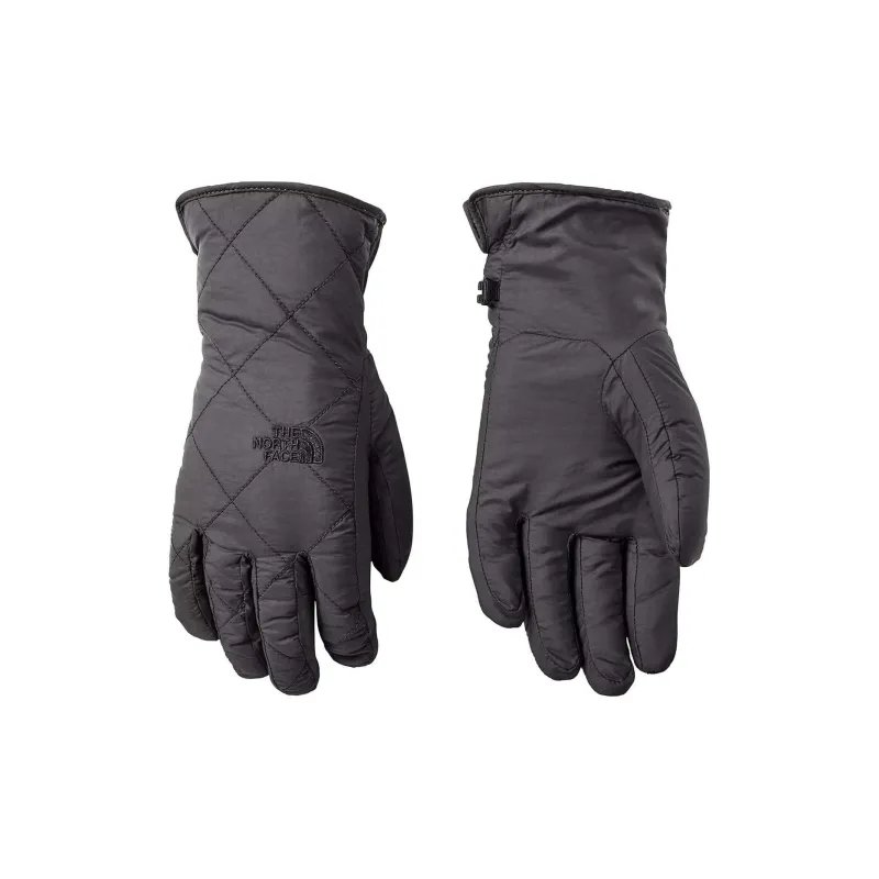 THE NORTH FACE Knit Gloves Women's Brown/Black-1