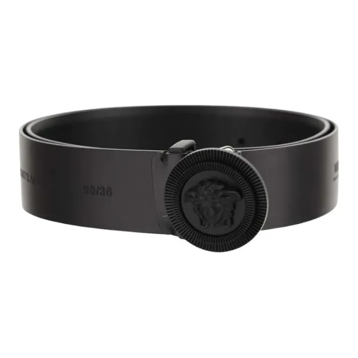 VERSACE Medusa Biggie Tonal Buckle Belt-0
