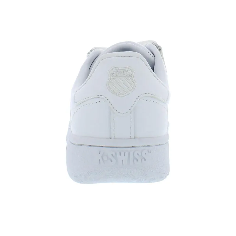 KSWISS Classic Vn Shock Absorbers With Slip Resistant Features Low Top Casual Shoes Women's White-3