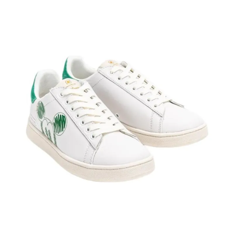 MOA MASTER OF ARTS Low-Top Skateboard Shoes Unisex White-2