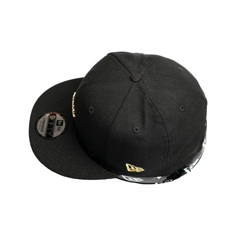 New Era Wool, Cotton Baseball Caps Unisex Black-1