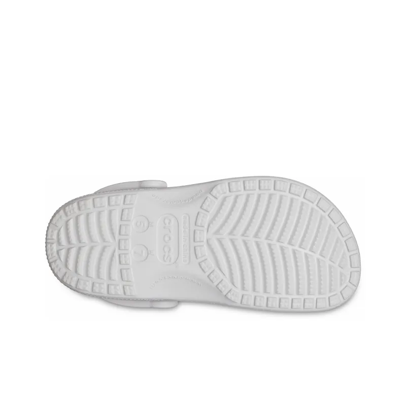Crocs Classic Glitter Clogs 'Silver'-5