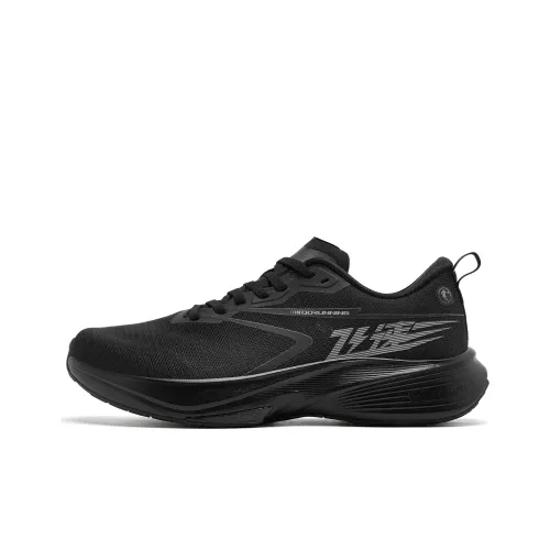 QIAODAN Rapid 2.0 Running Shoes Men Low-Top Black Coal Gray